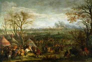 Zdobycie Cambrai w 1677 przez Ludwika XIV (1638-1715), koniec XVII wieku